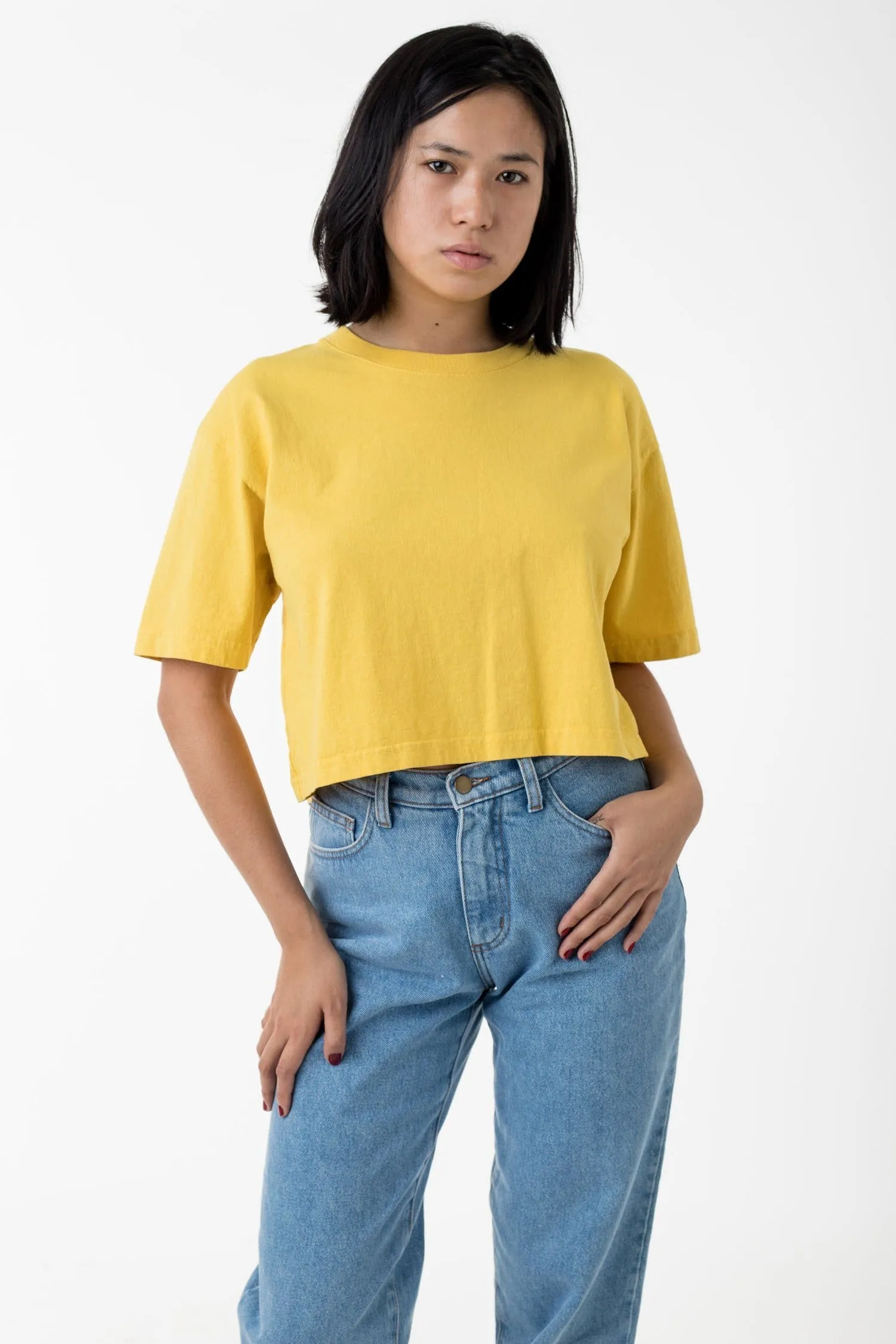 1820GD - Oversized Crop Tee