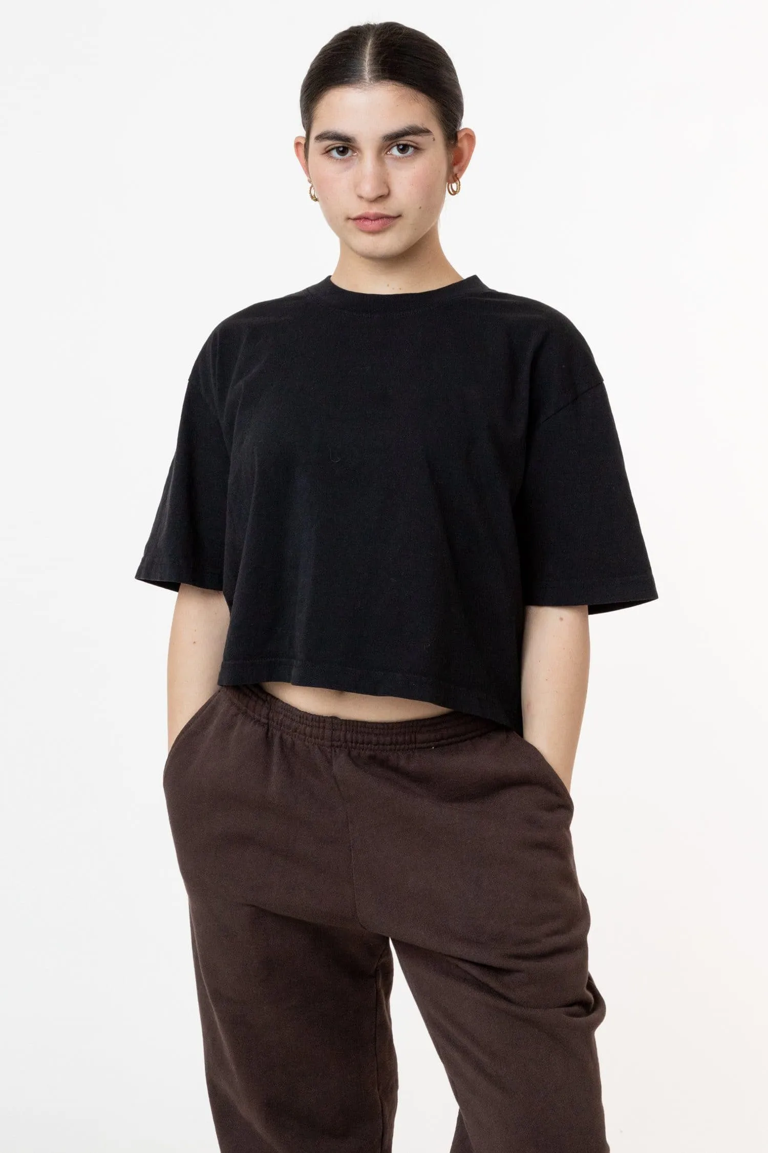 1820GD - Oversized Crop Tee