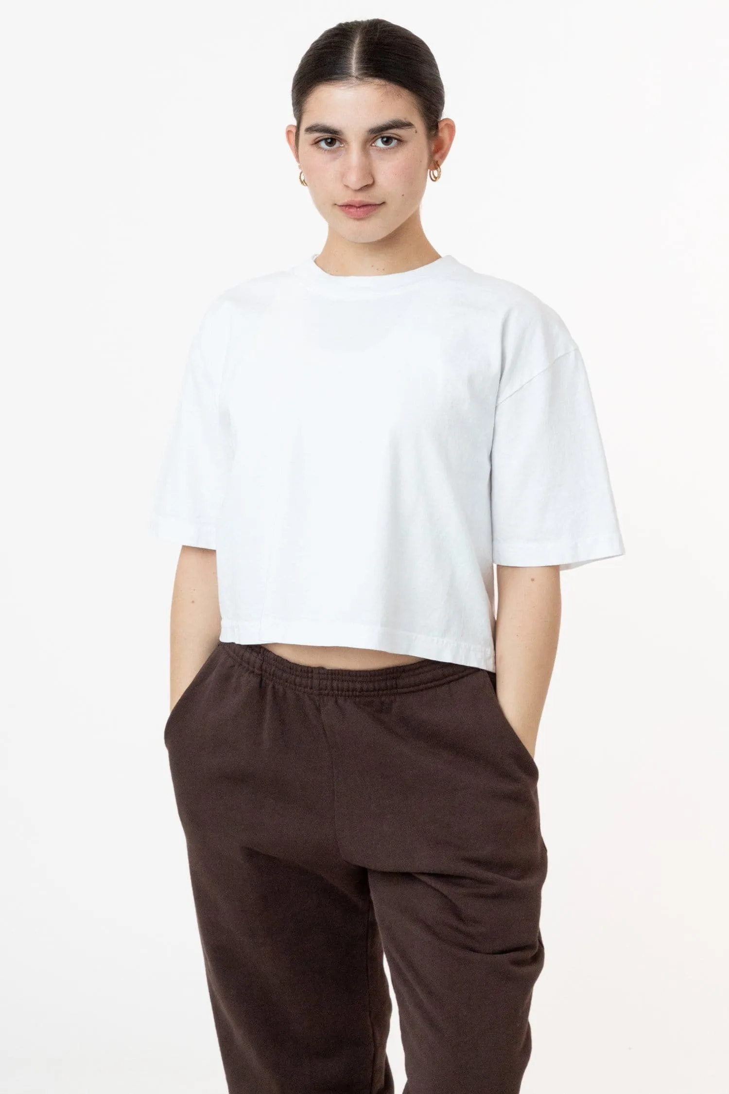 1820GD - Oversized Crop Tee