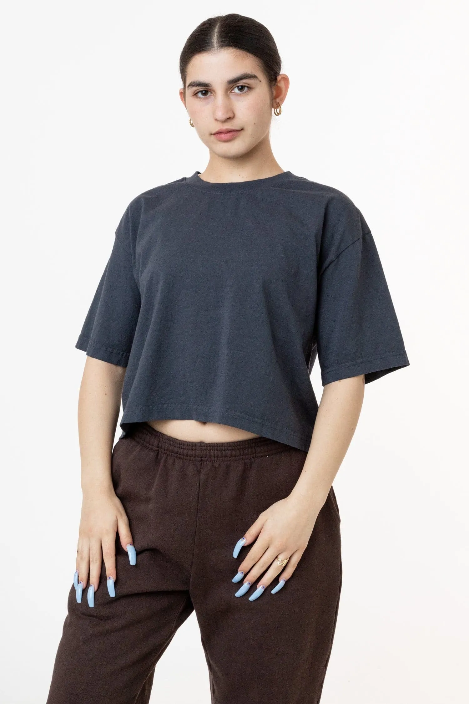 1820GD - Oversized Crop Tee