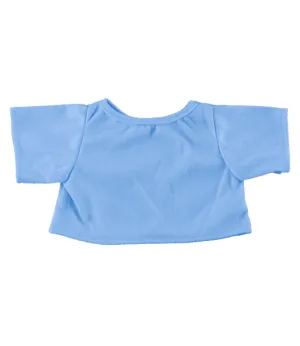 8" Light Blue T-Shirt