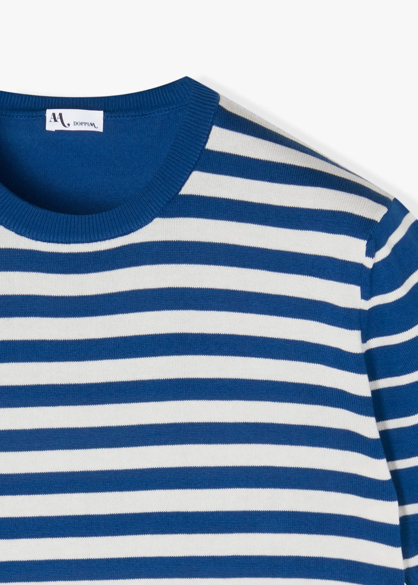 AALFEO STRIPED KNITTED T-SHIRT