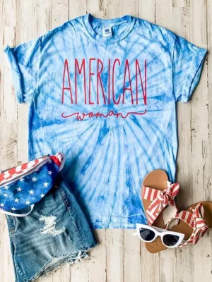 AMERICAN WOMAN - TEE GRAPHIC