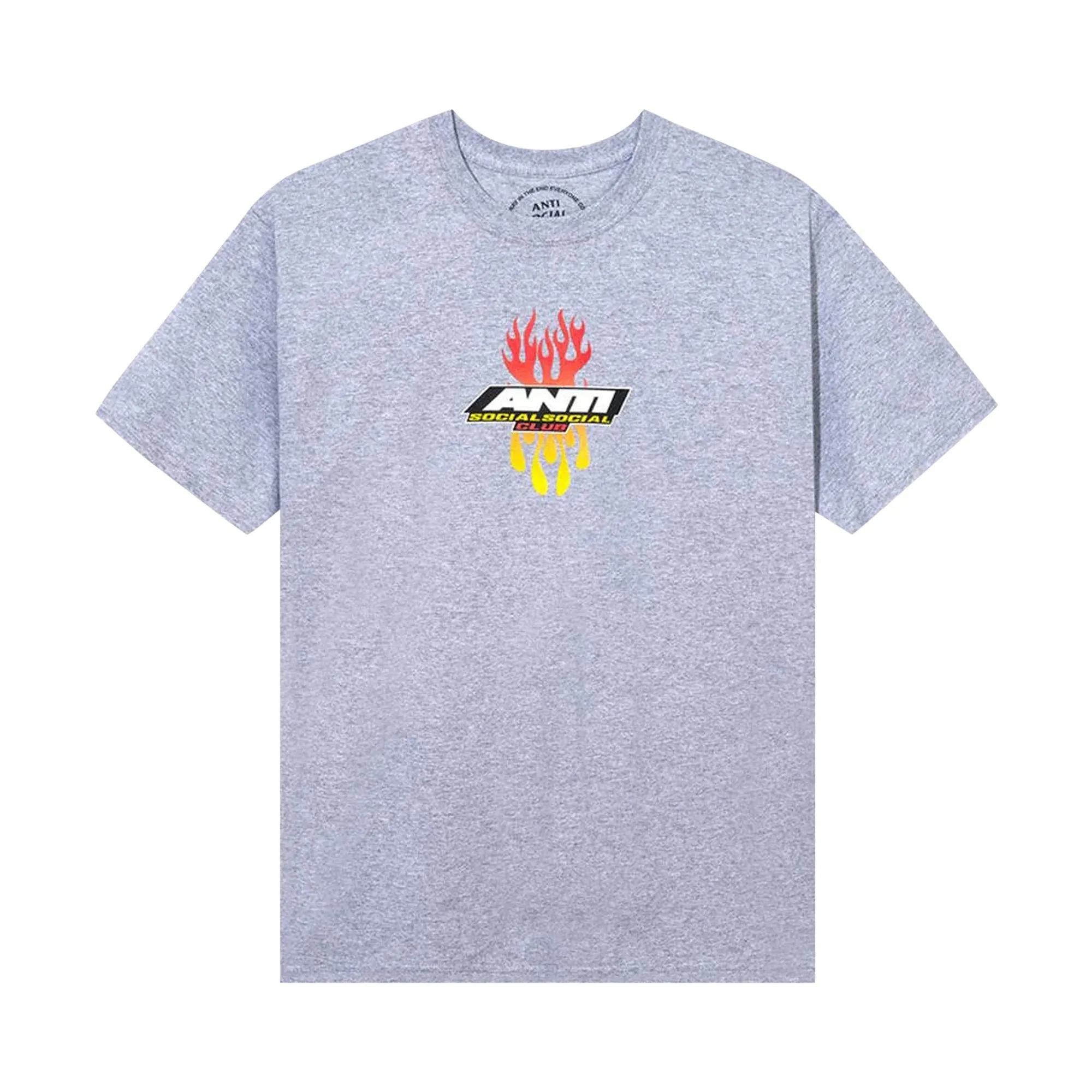 Anti Social Social Club T-Shirt, Hot at First Sight, Gray