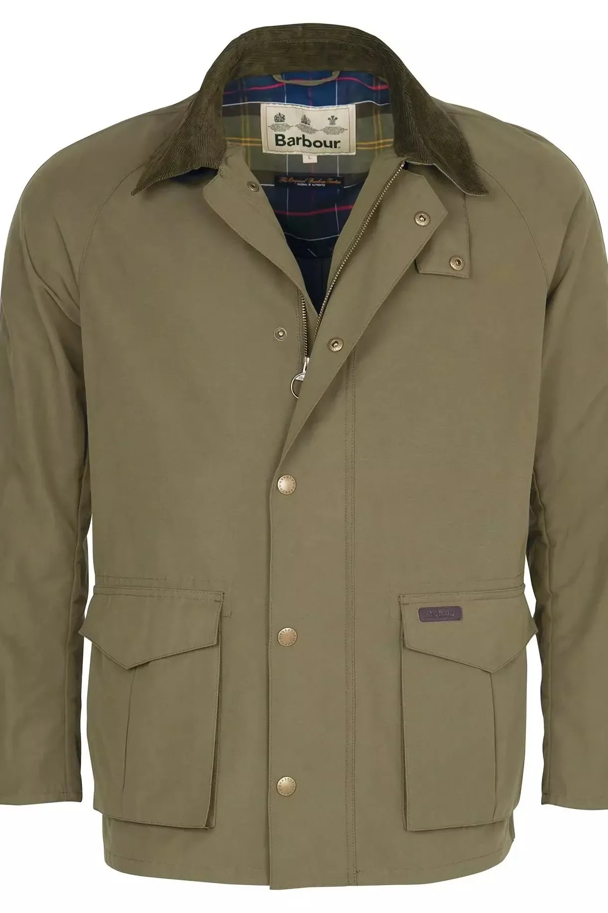 Barbour Clayton Casual Jacket in Olive MCA0780OL51