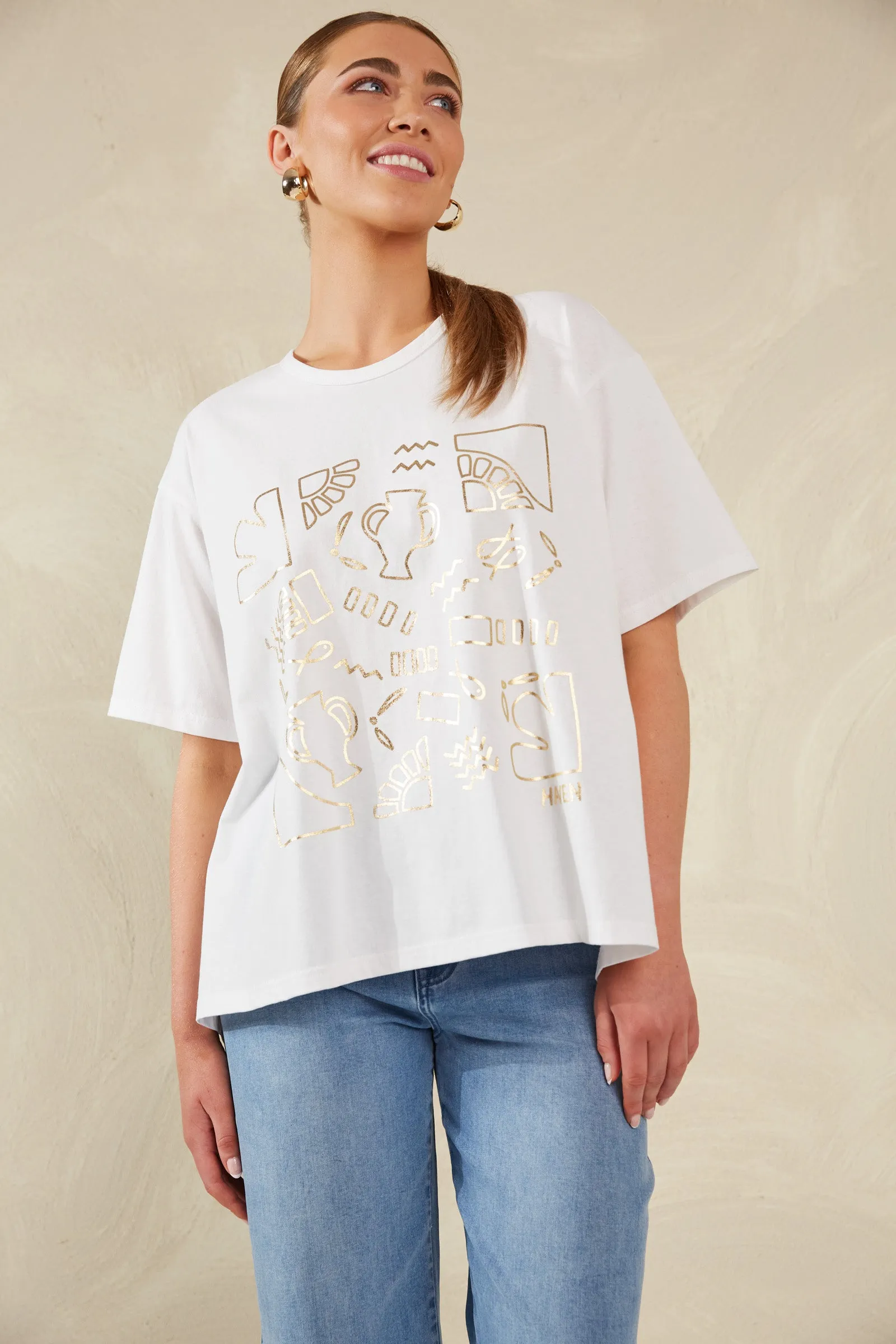 Bari T-Shirt - Blanc White