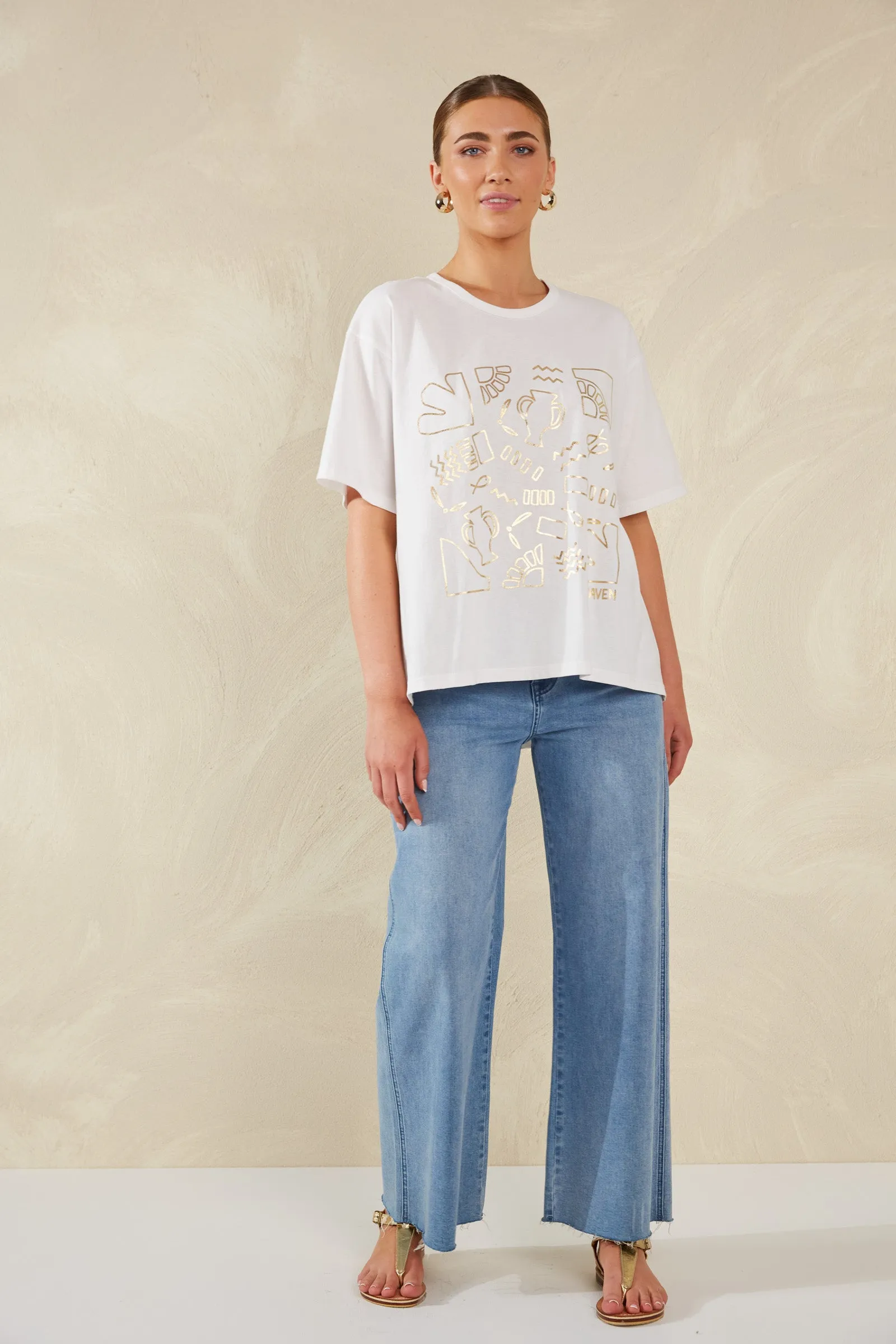 Bari T-Shirt - Blanc White