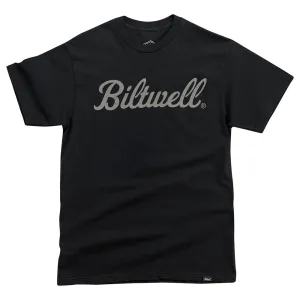 BILTWELL T-SHIRT [SCRIPT GREY BLACK]