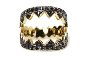 Black Diamond Ring