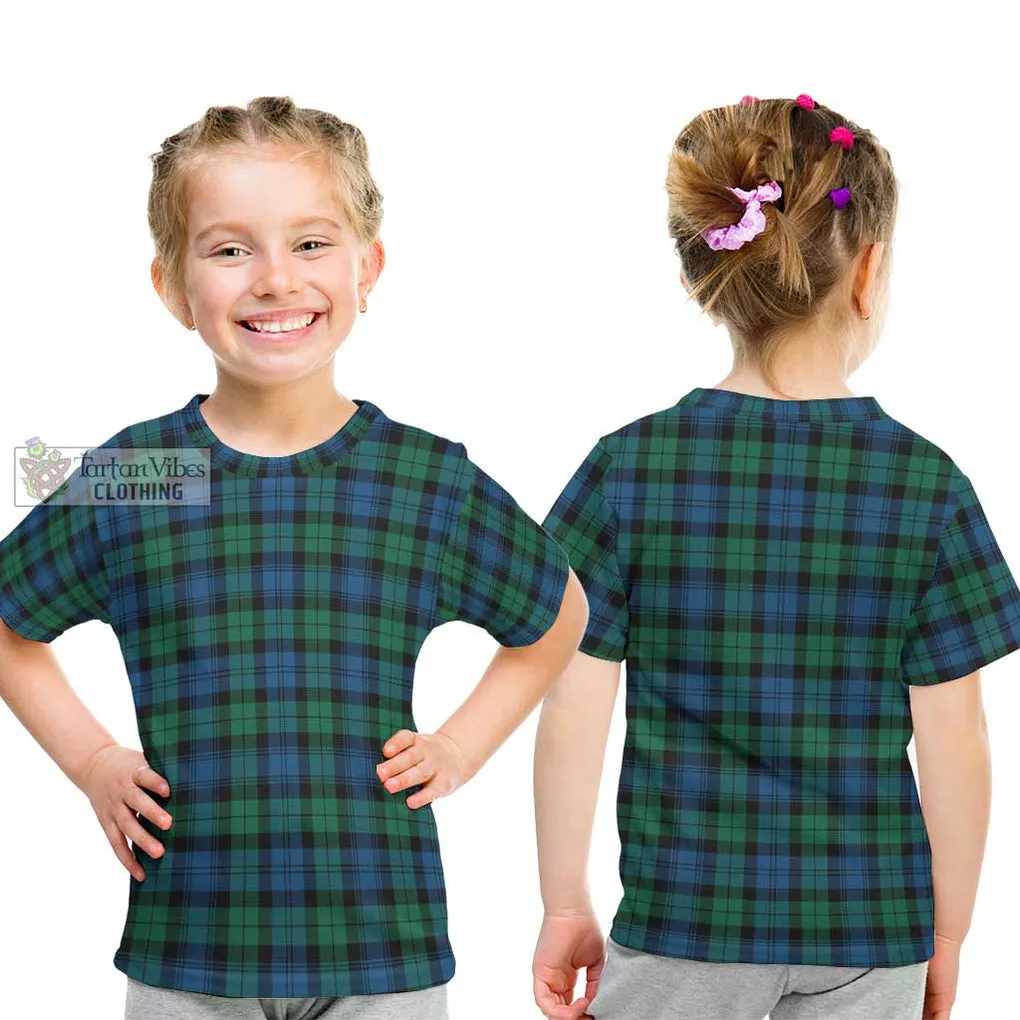 Black Watch Ancient Tartan Kid T-Shirt