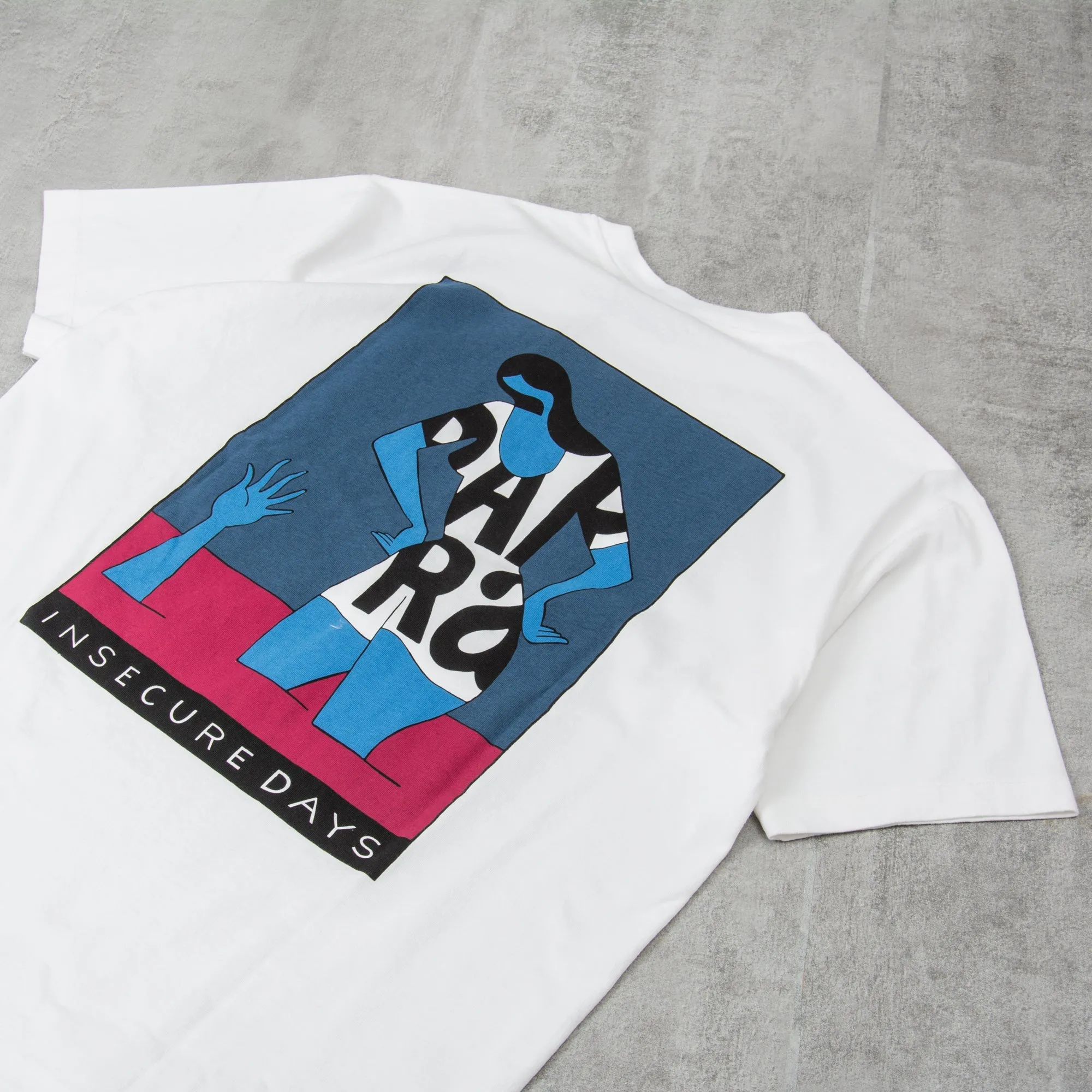 By Parra Insecure Days Tee - White