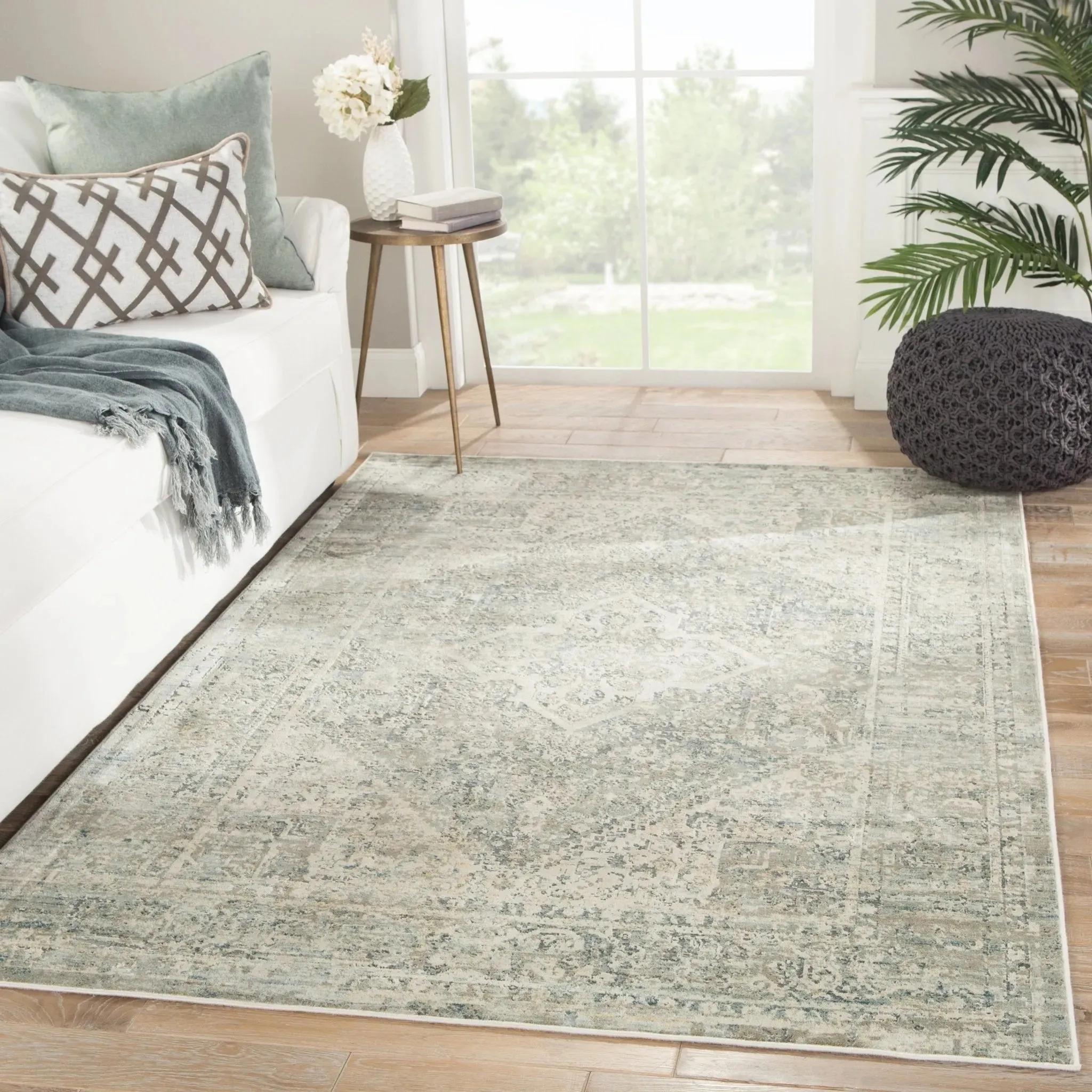 Caicos CAI06 Kiev Grey/Ivory Rug