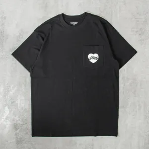 Carhartt WIP Amor Pocket Tee - Black / White