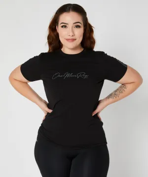 Core Fitted Tee Black