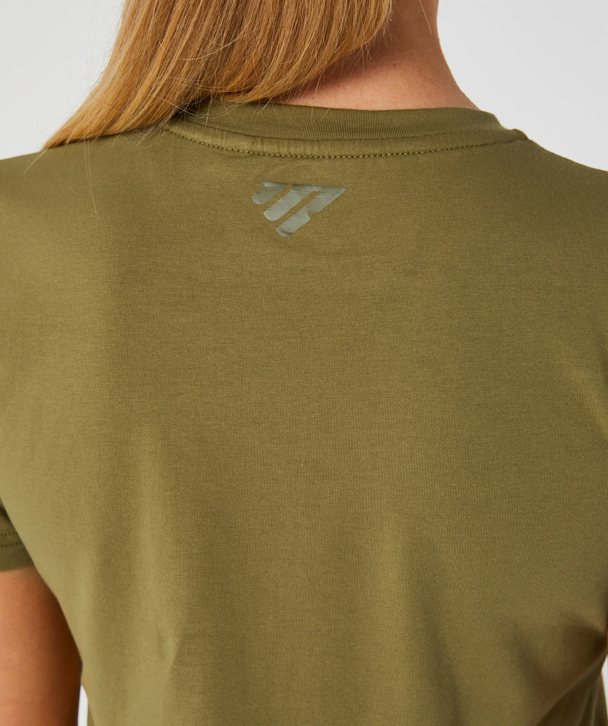 Core Fitted Tee Khaki