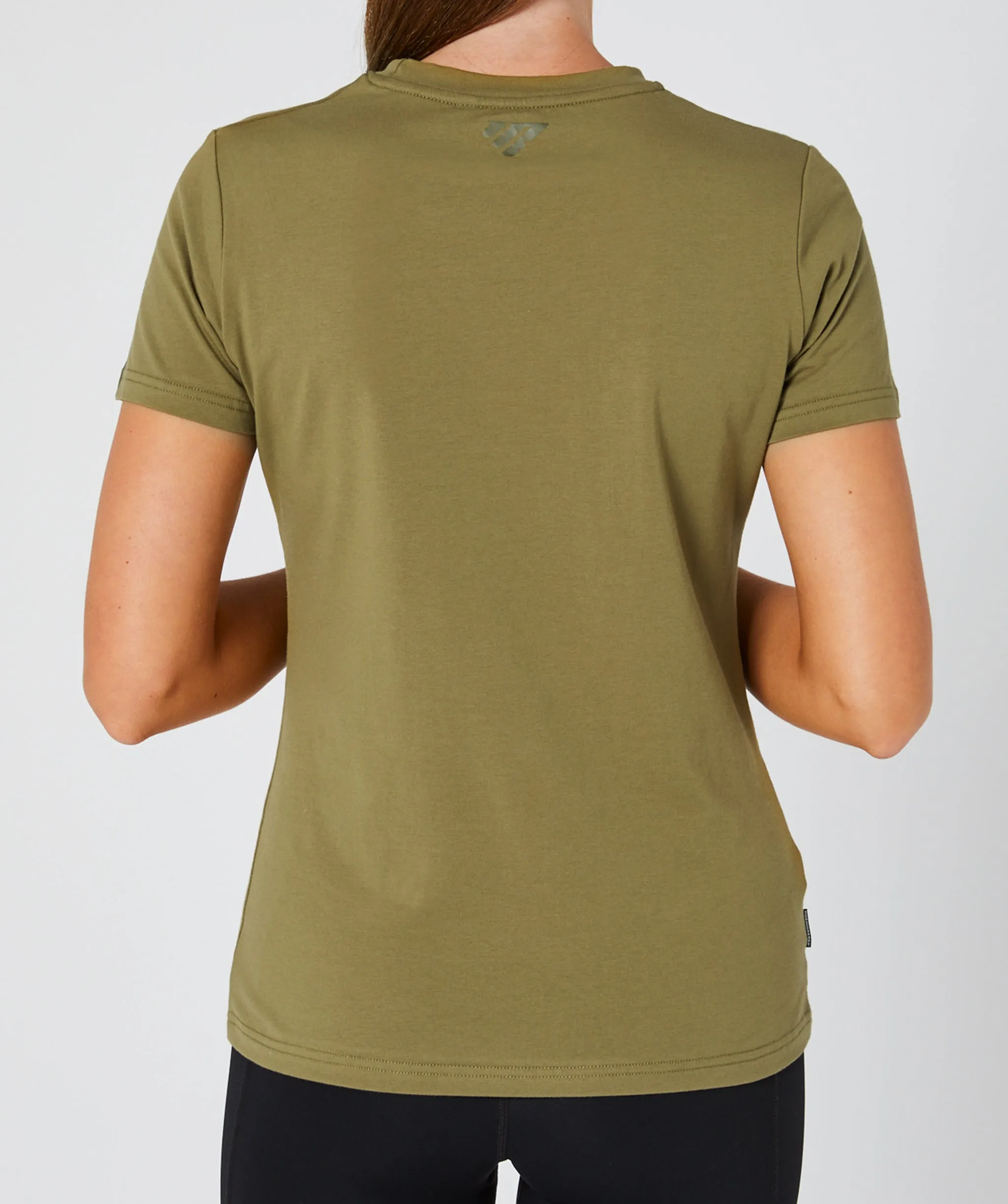 Core Fitted Tee Khaki