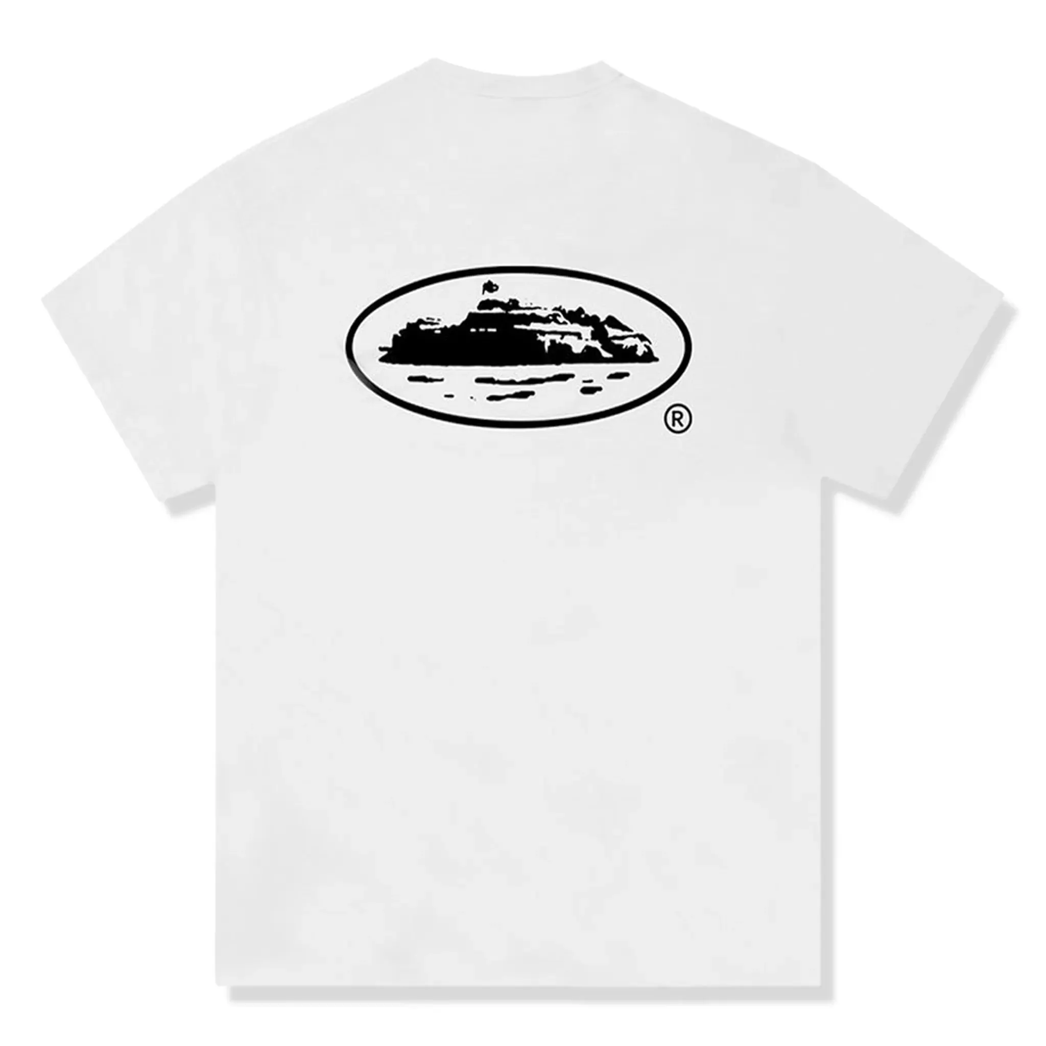 Corteiz OG Island White Black T Shirt