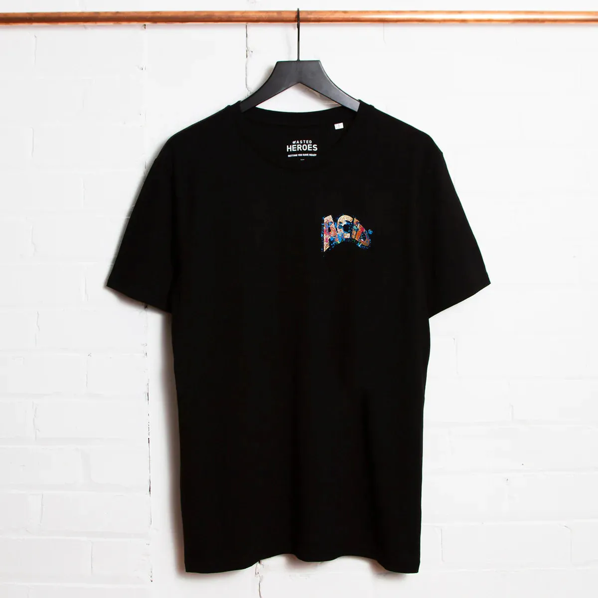 Crest Acid Jam - Tshirt - Black