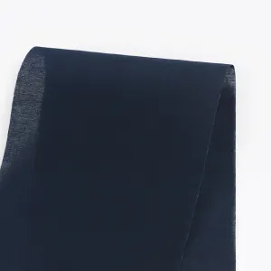 Crisp Cotton Voile - Dark Navy