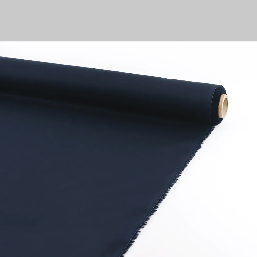 Crisp Cotton Voile - Dark Navy