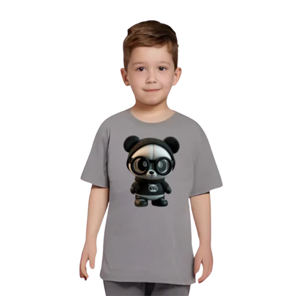 Cute Panda T Shirt For Kids