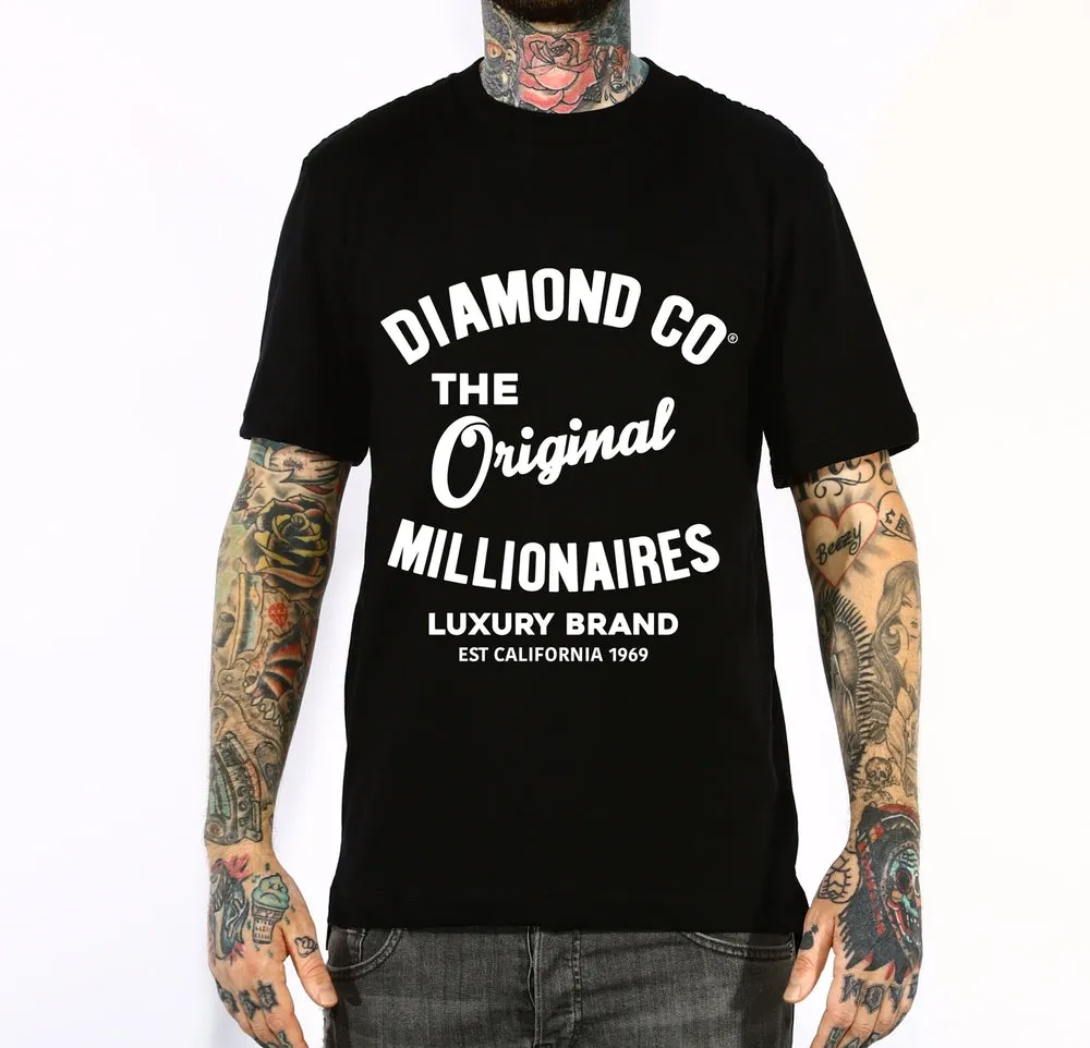 DIAMONDS CO MILLIONAIRES MENS TSHIRT