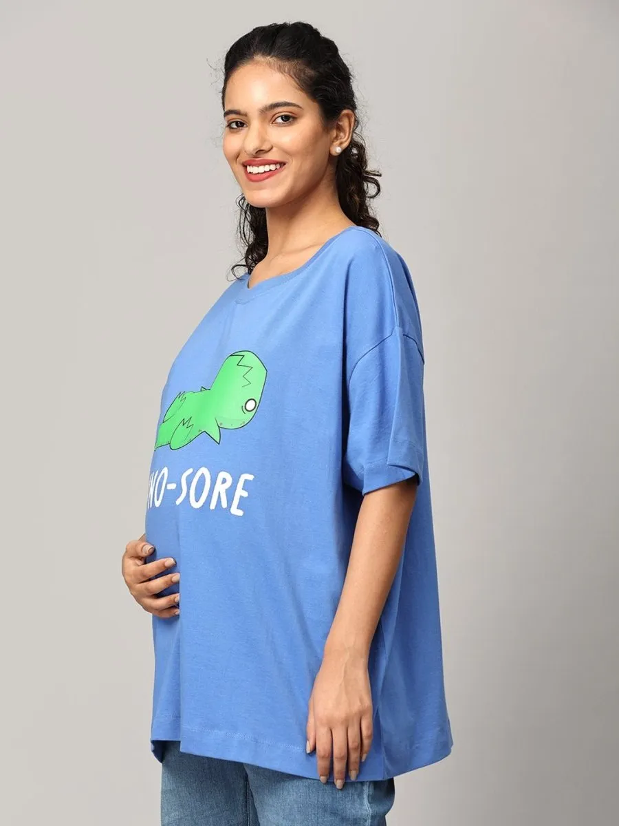 Dino Sore Oversized Mumma T shirt