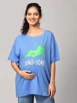 Dino Sore Oversized Mumma T shirt