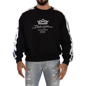 Dolce & Gabbana Elegant Crown 1984 Crewneck Sweater