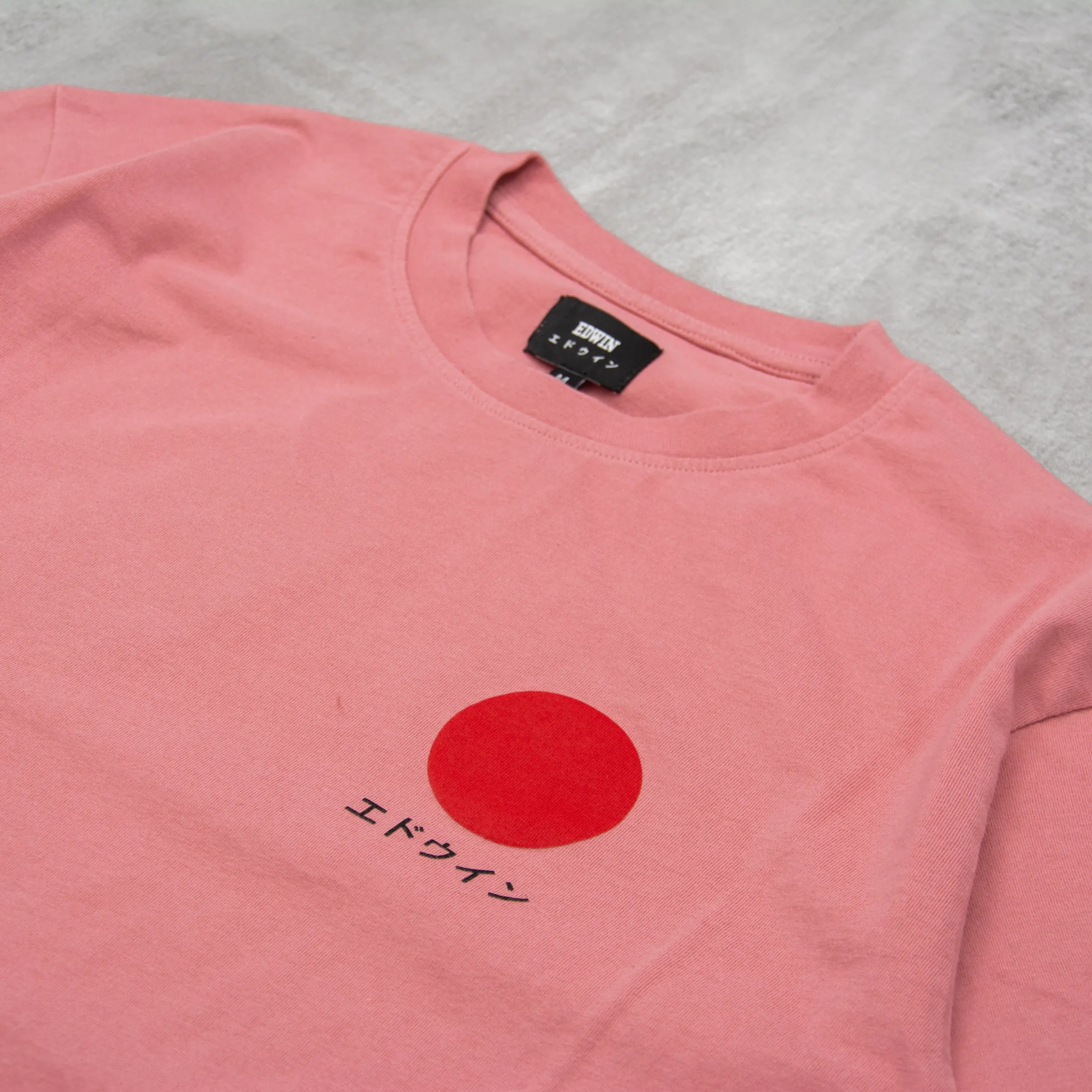 Edwin Japanese Sun Tee - Dusty Rose