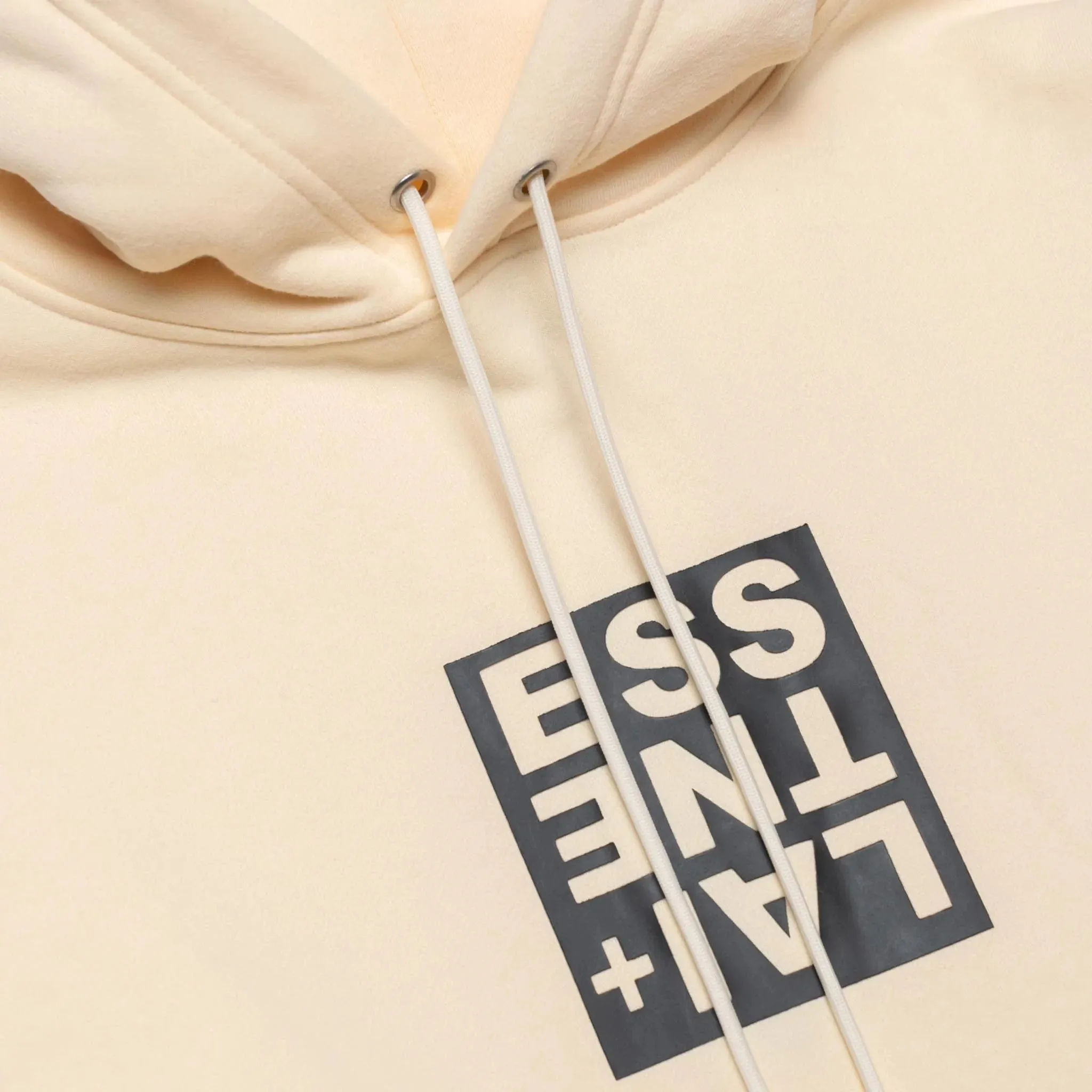 'ESSENTIAL' Box Logo Hoodie