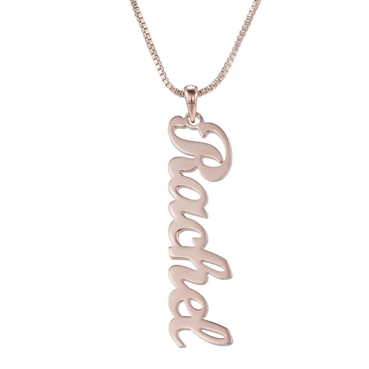 Exquisite Vertical Custom Name Necklace