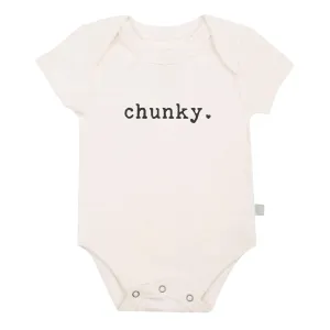 Finn and Emma Organic Short Sleeve Bodysuit - Chunky