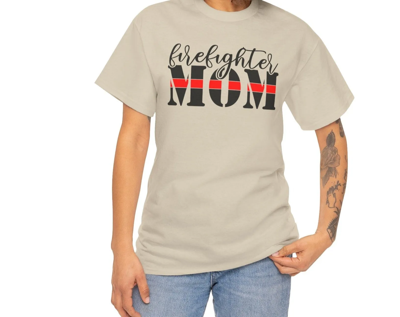 Firefighter Mom Tee