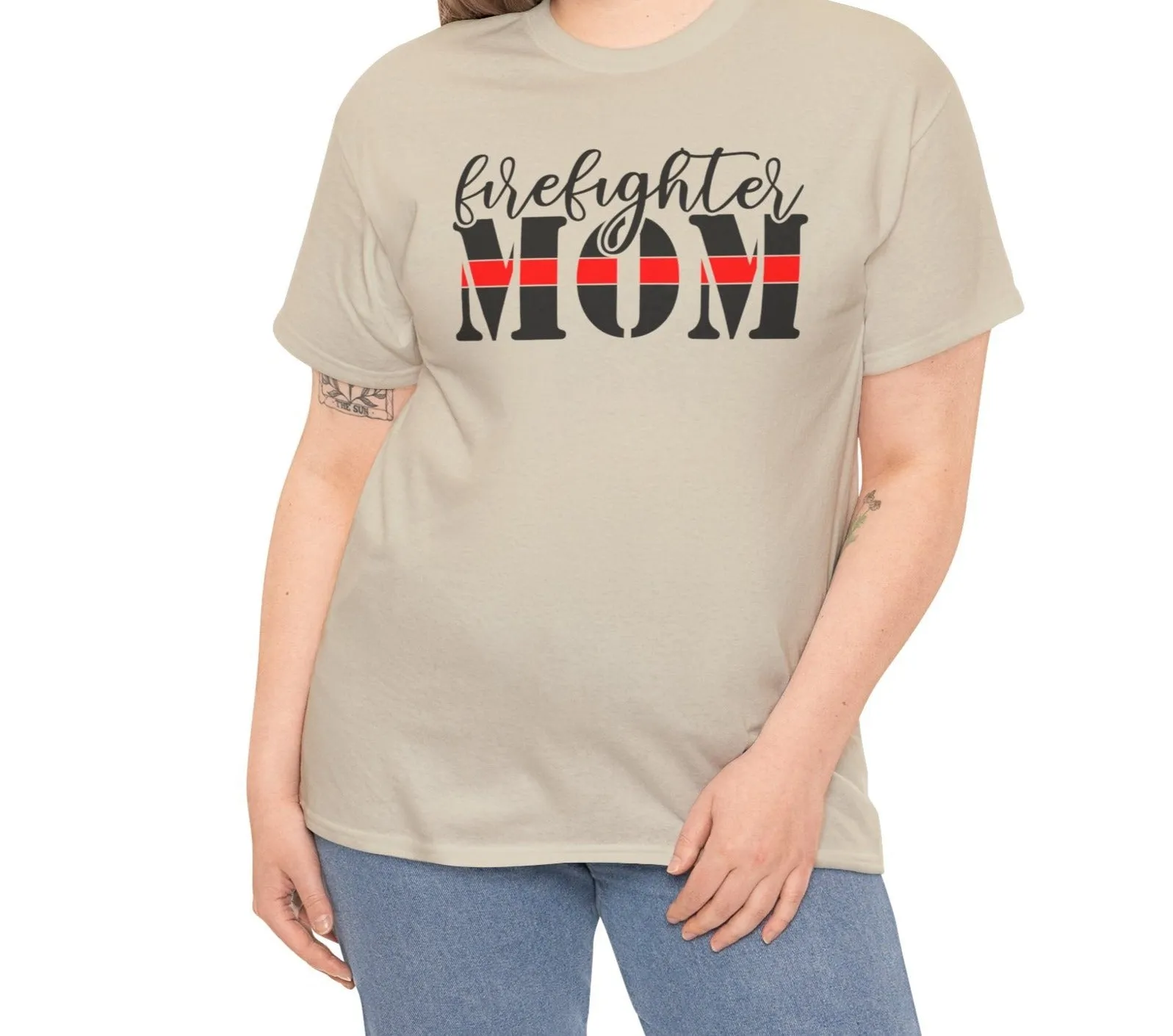 Firefighter Mom Tee