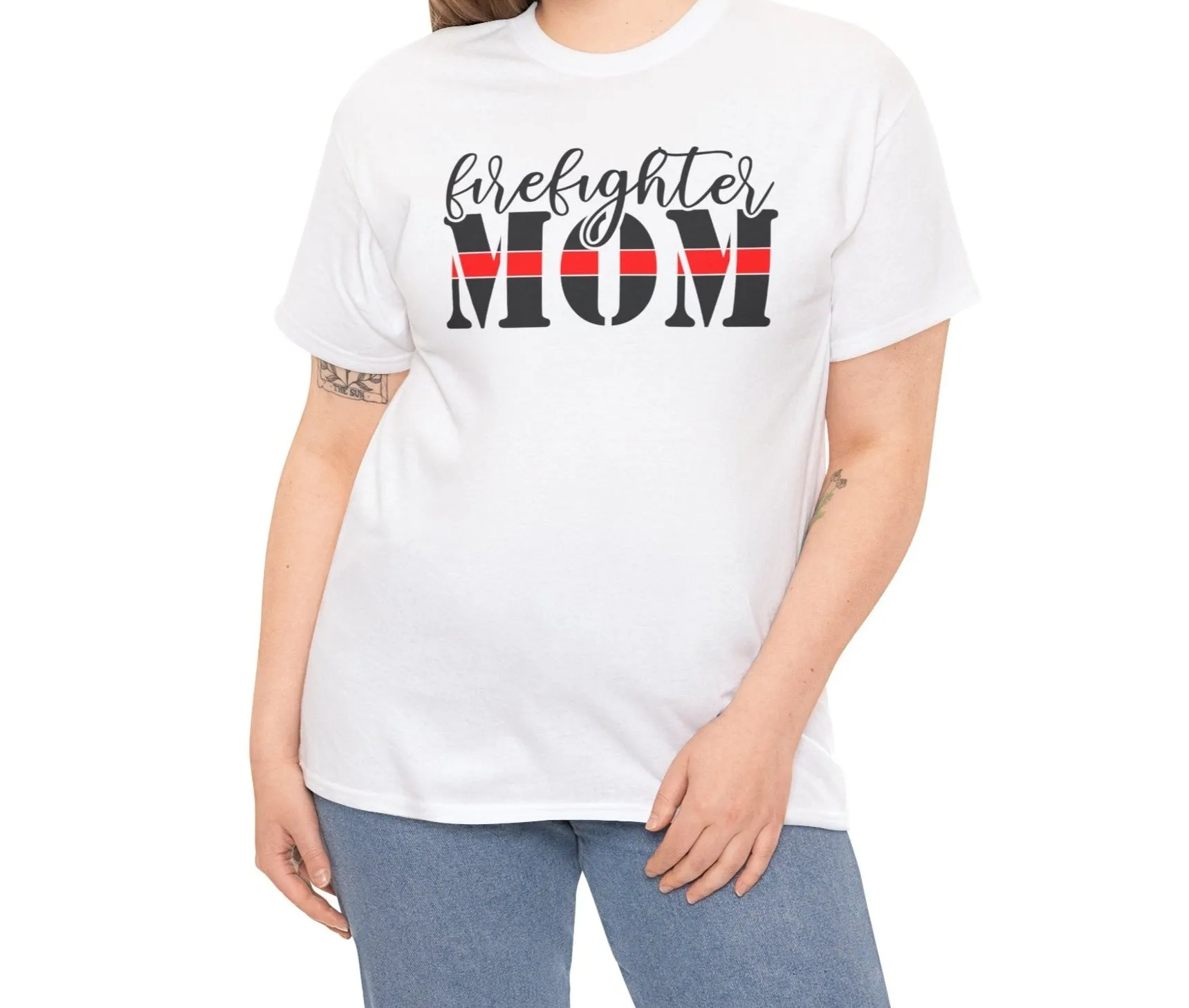 Firefighter Mom Tee