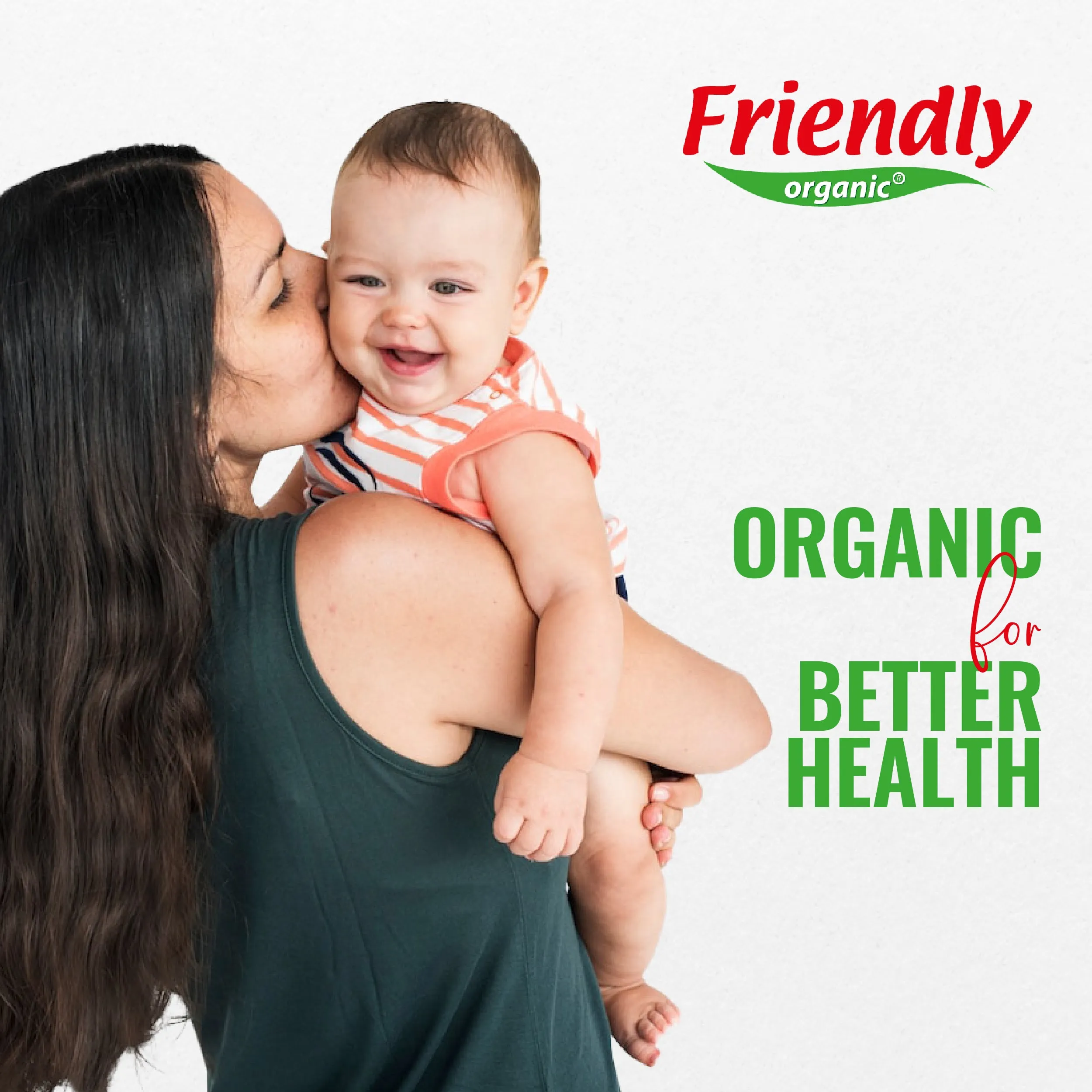 Friendly Organic 400ml Perfume Free Baby Shampoo & Body Wash, Clear