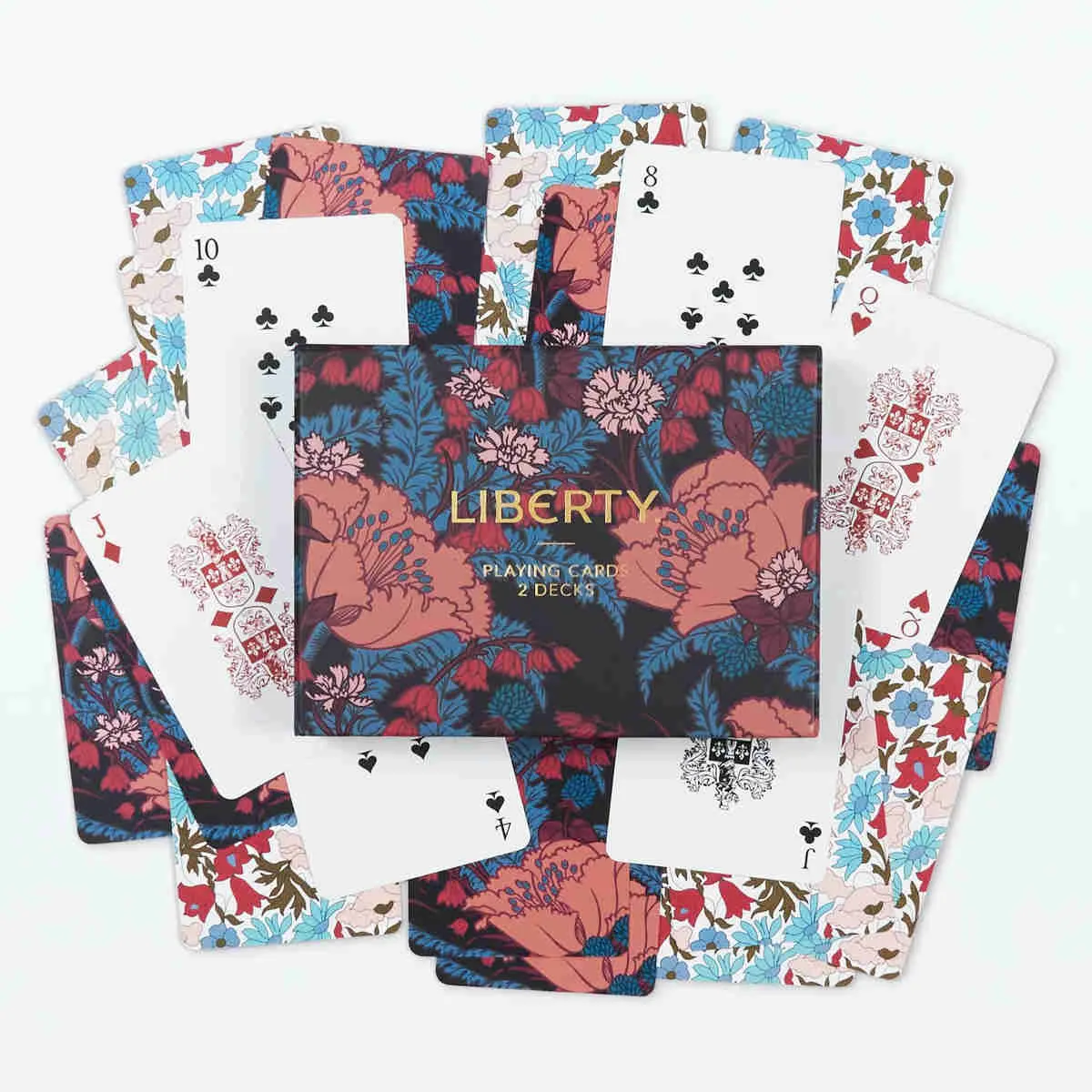 Galison Liberty Floral Playing Card Set