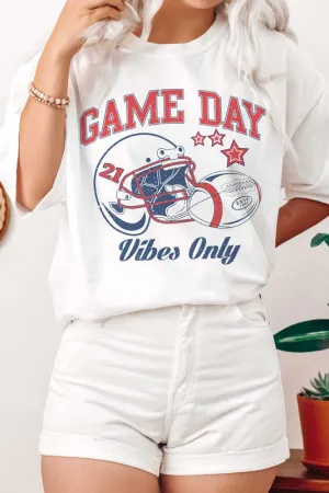 *Game Day Vibes Only Graphic Tee