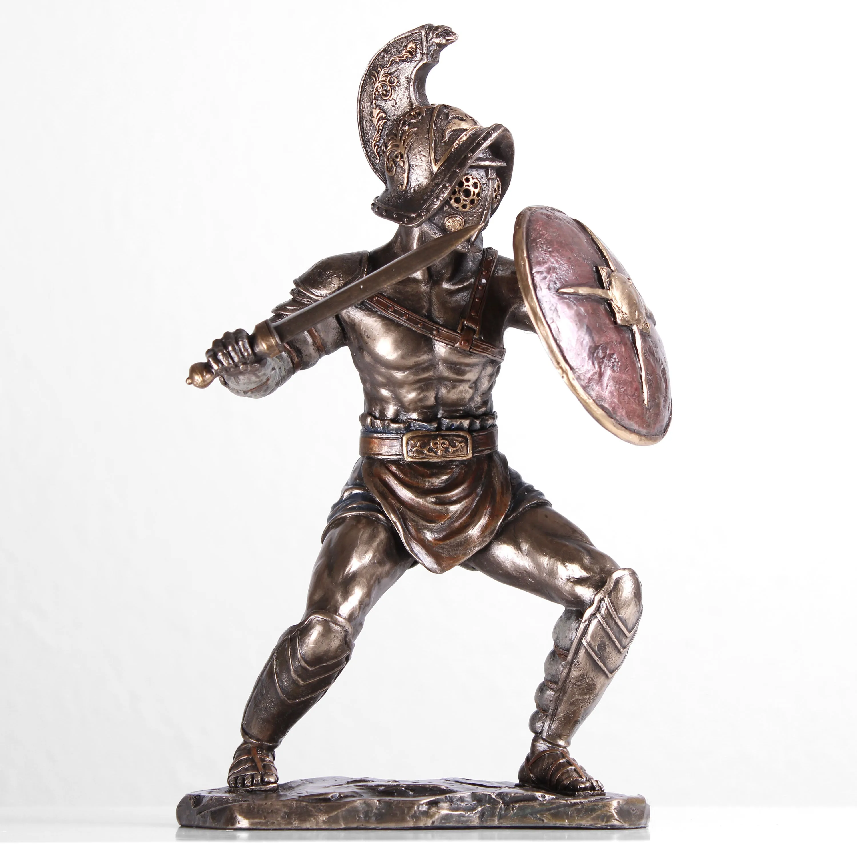 Gladiator Statue (Cold Cast Bronze Sculpture)