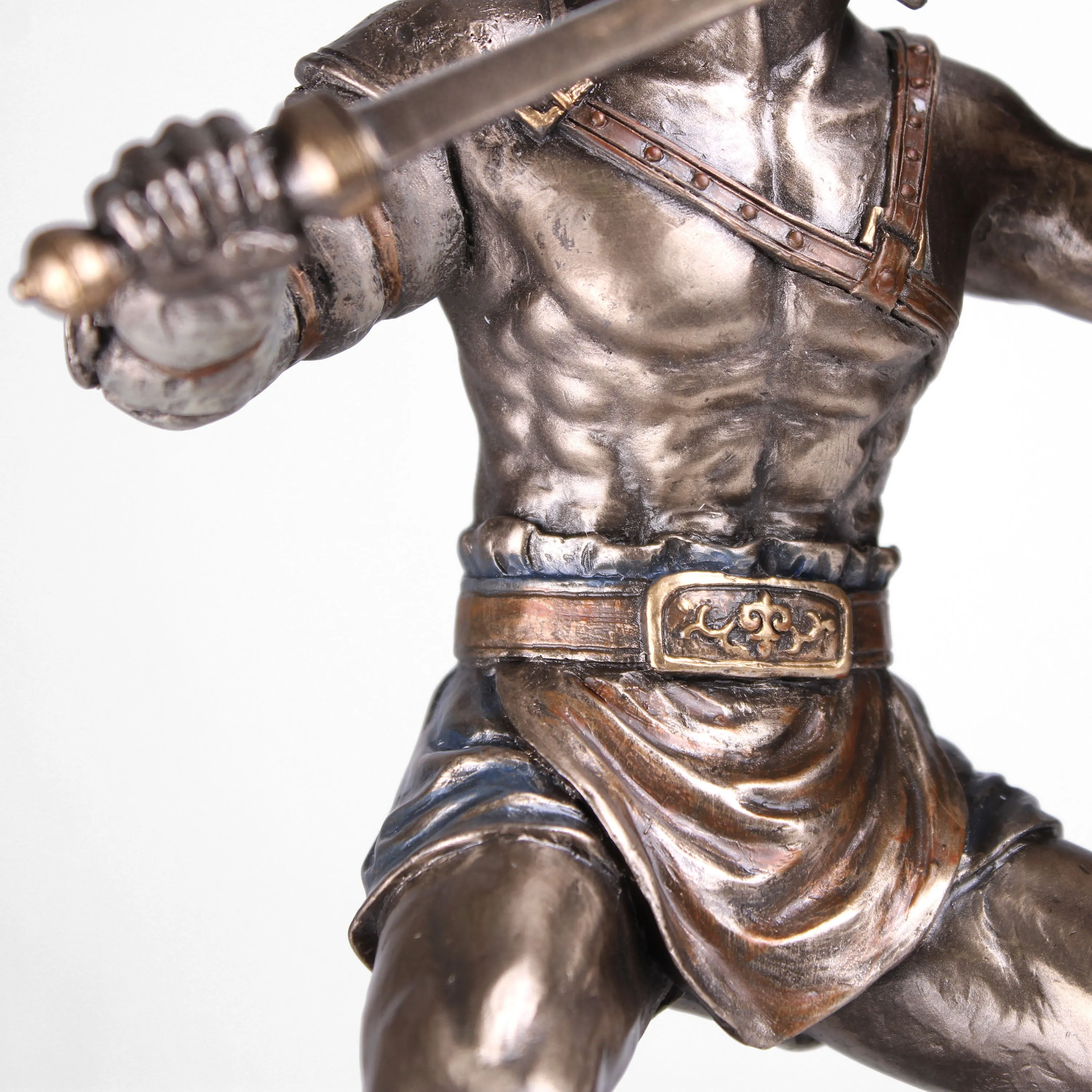 Gladiator Statue (Cold Cast Bronze Sculpture)