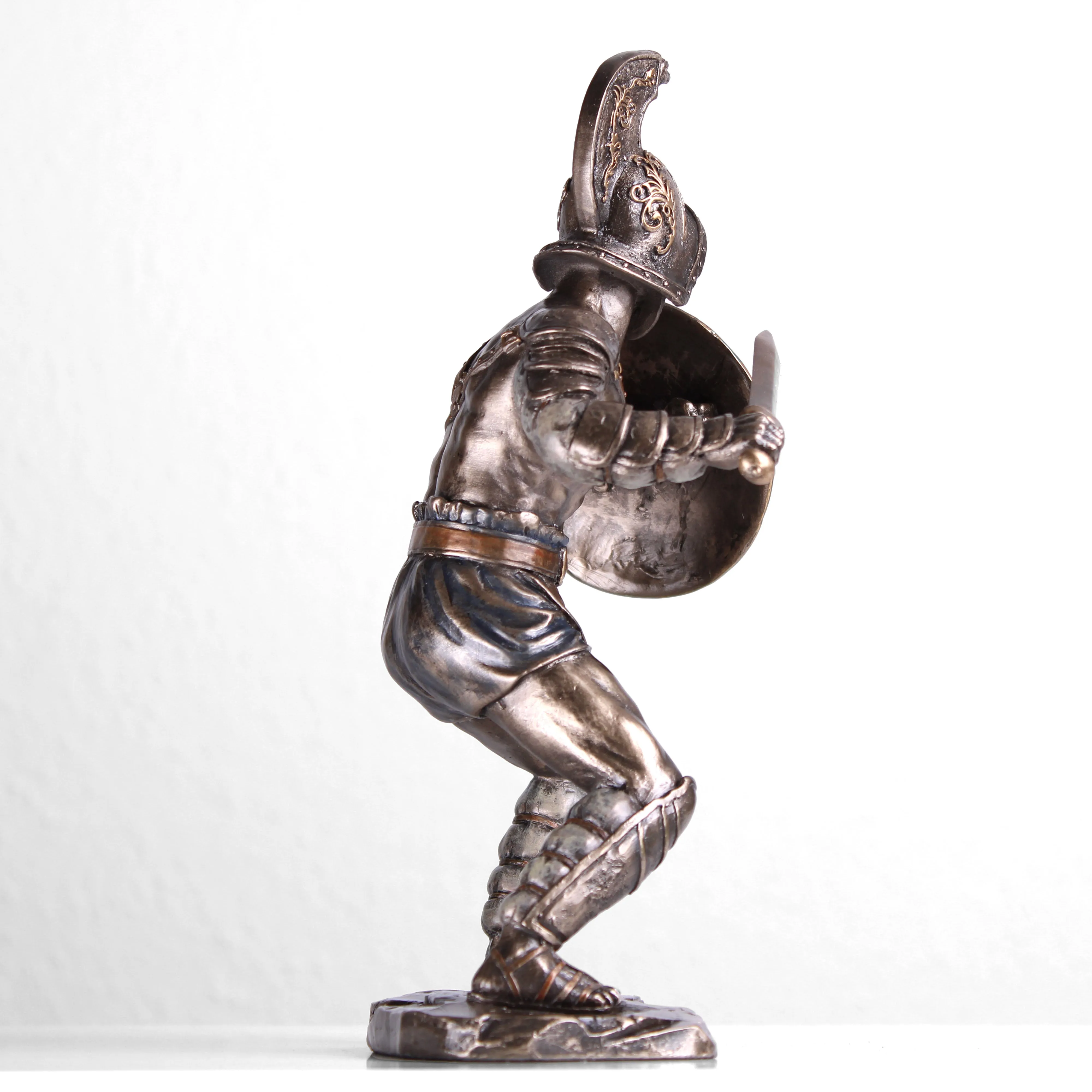 Gladiator Statue (Cold Cast Bronze Sculpture)