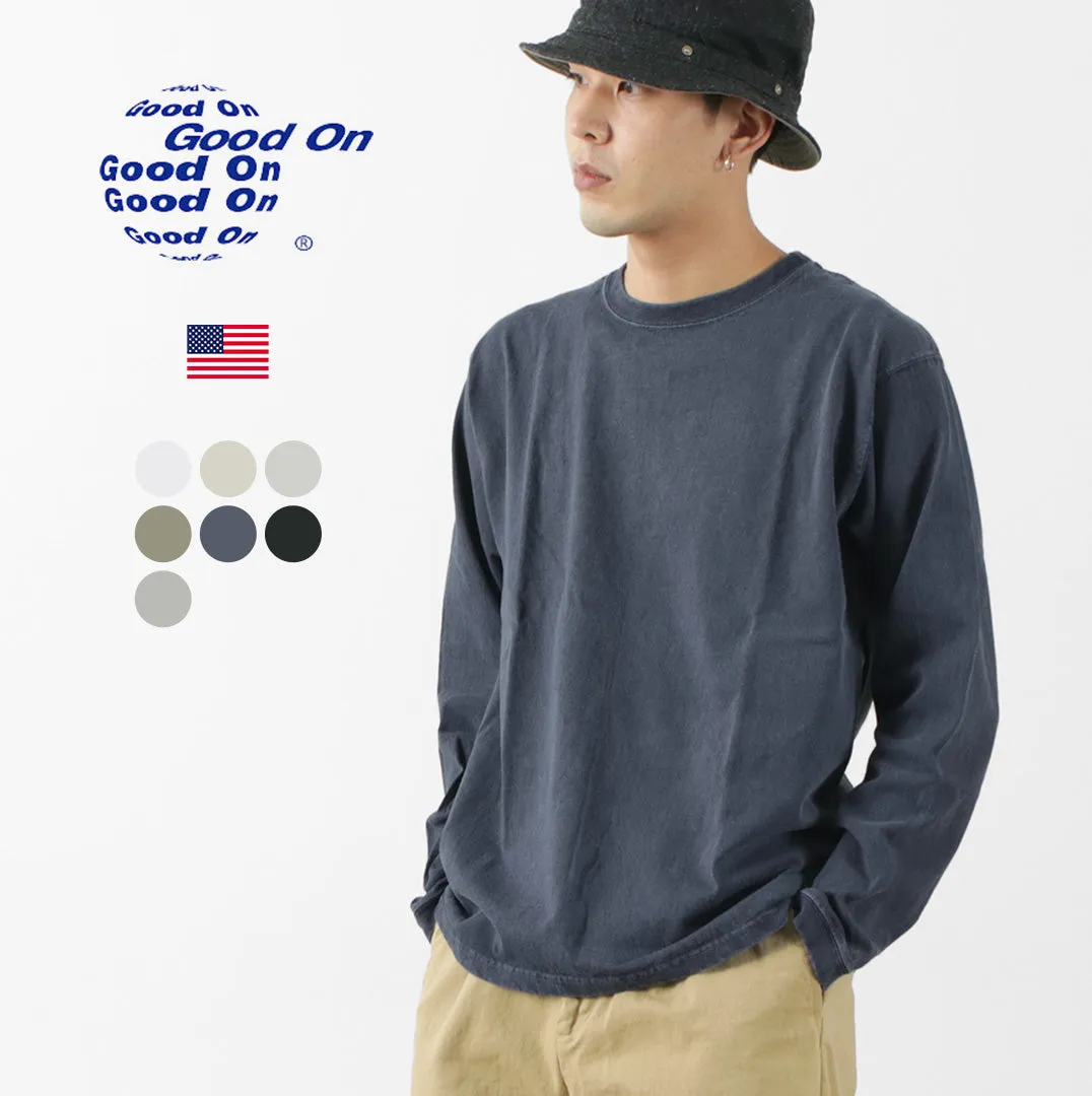 GOOD ON / Long sleeve crew T-shirt