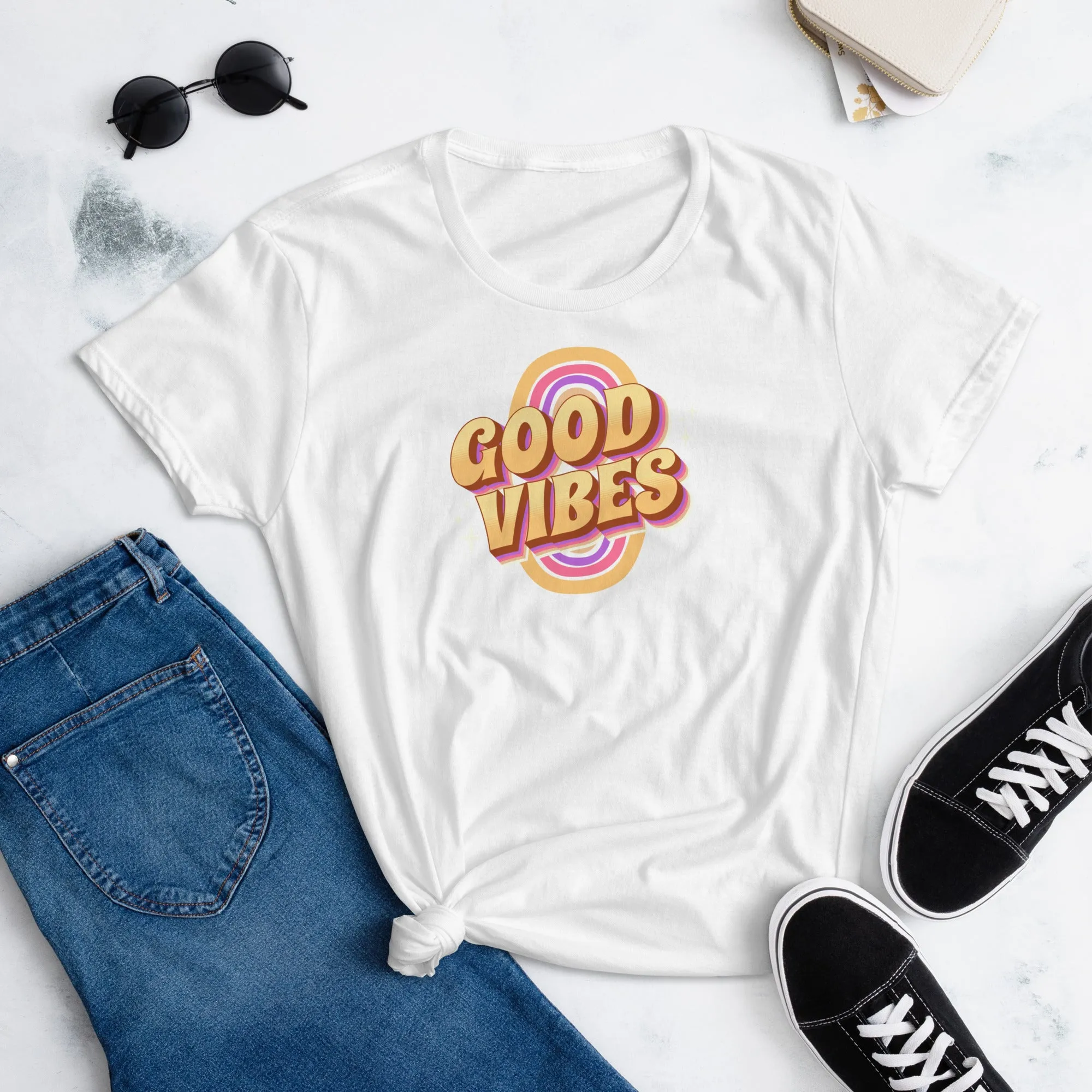 Good vibes Women's short sleeve t-shirt