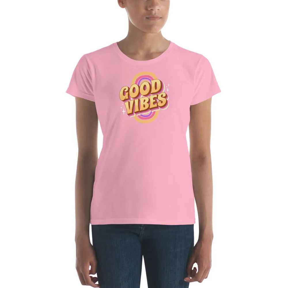 Good vibes Women's short sleeve t-shirt