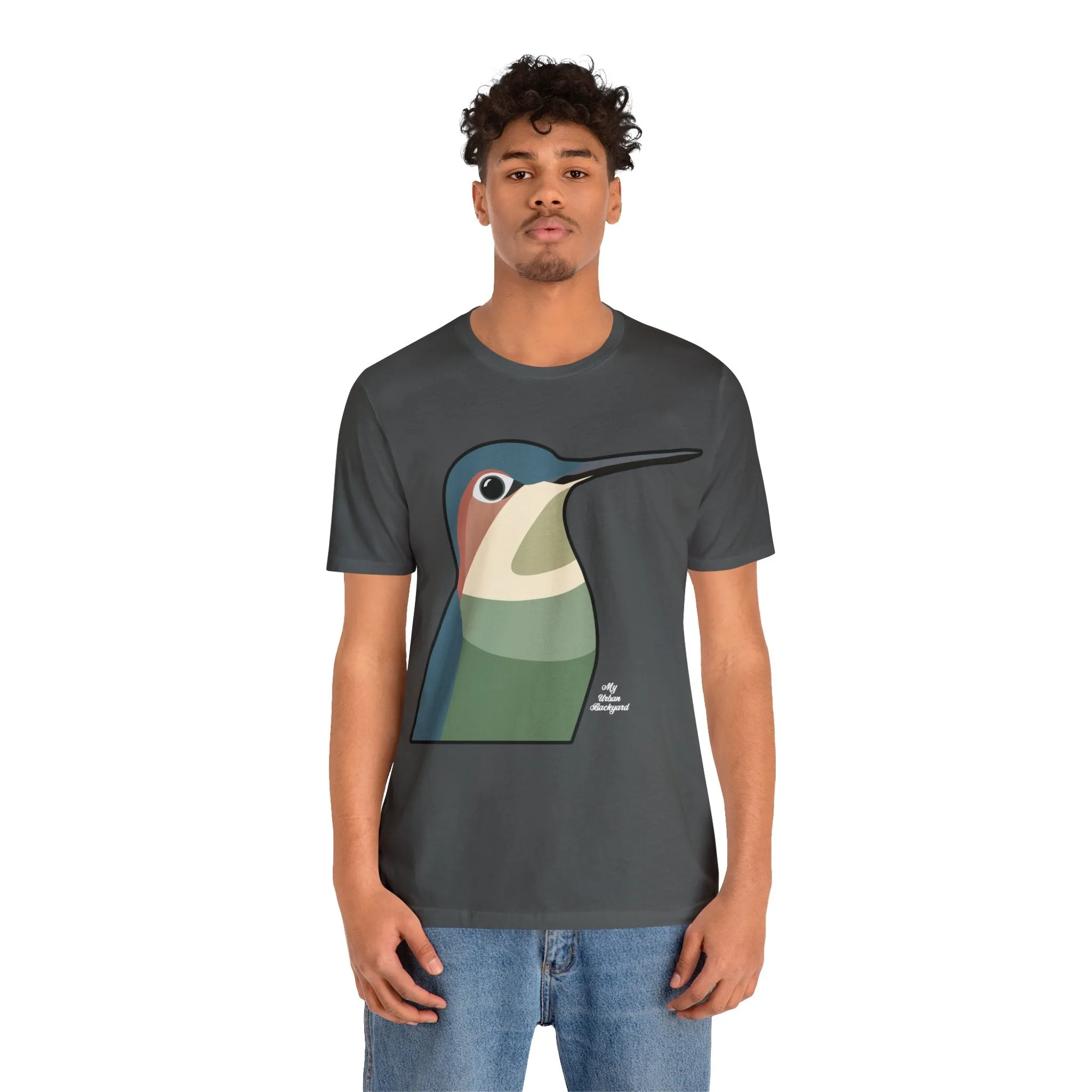 Hummingbird Ryoko, Soft 100% Jersey Cotton T-Shirt, Unisex, Short Sleeve, Retail Fit