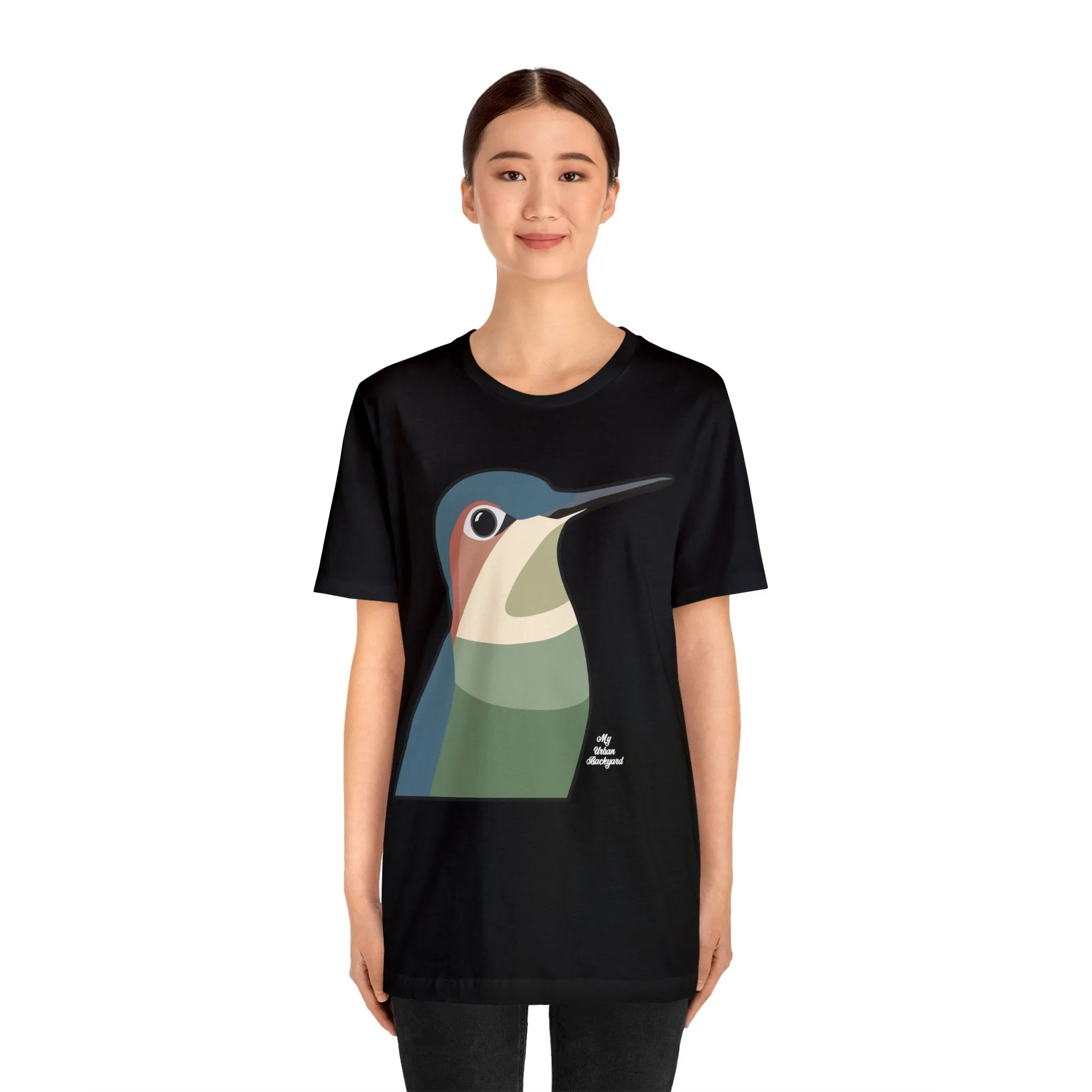 Hummingbird Ryoko, Soft 100% Jersey Cotton T-Shirt, Unisex, Short Sleeve, Retail Fit