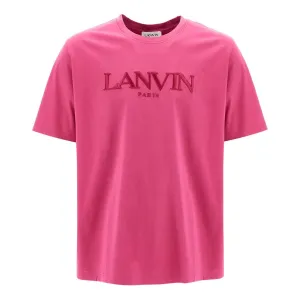 Lanvin t-shirt with embroidered logo design