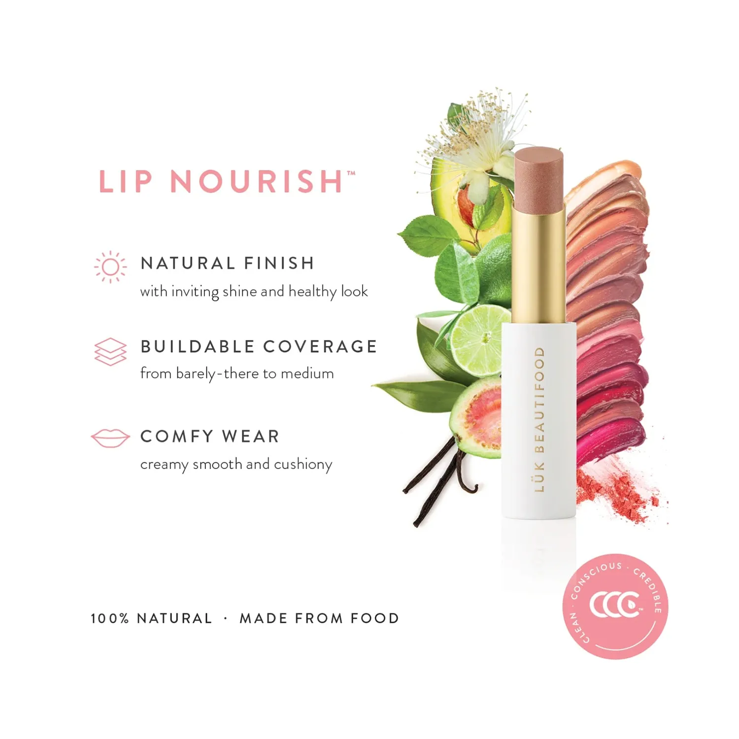 Lip Nourish Luk Pink Juniper