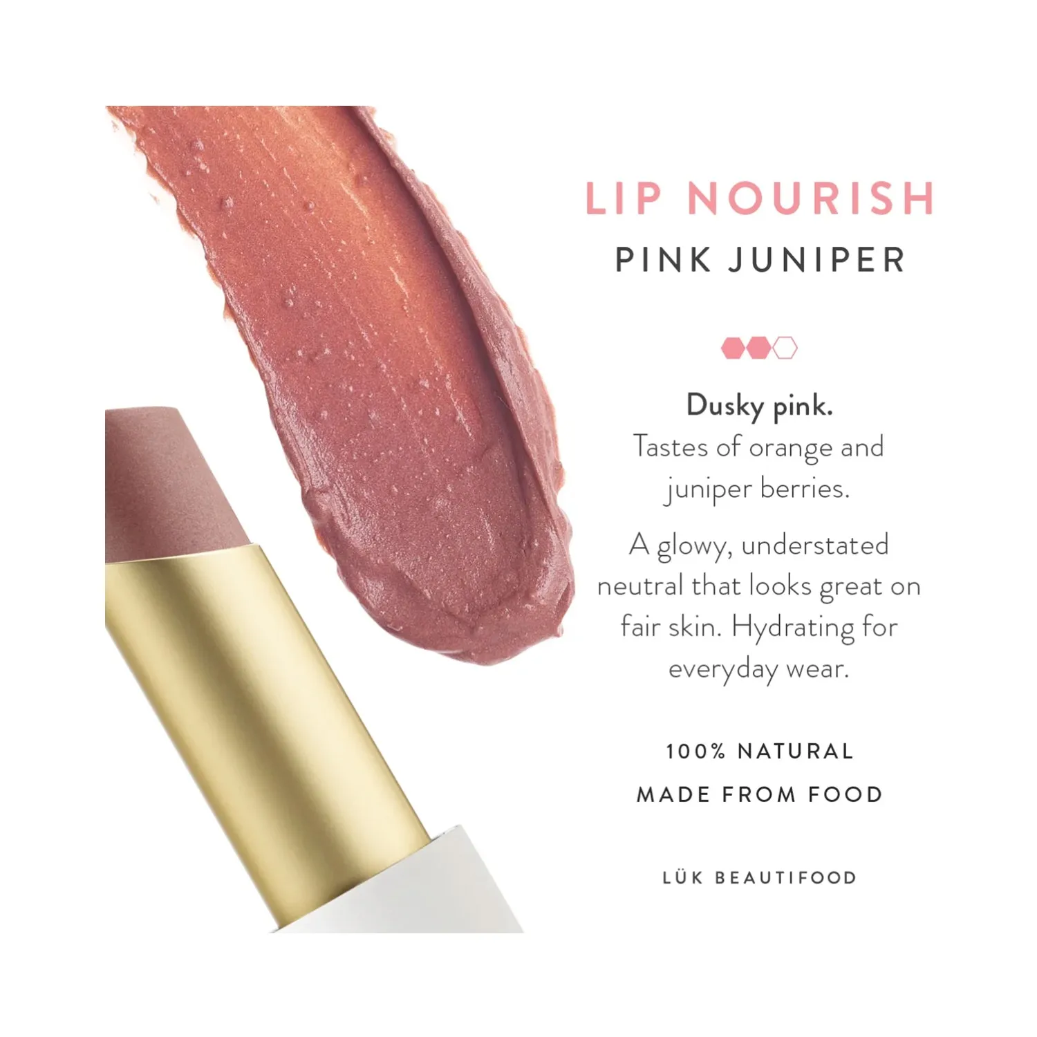 Lip Nourish Luk Pink Juniper